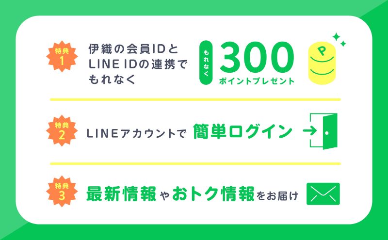 LINE ID連携でお買い物が便利に