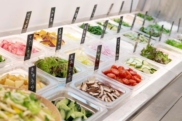 朝食ビュッフェ