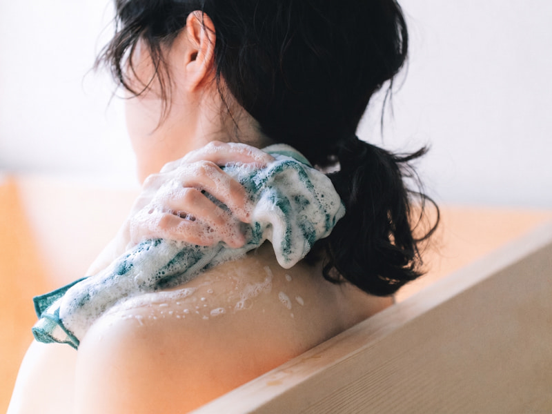 『ofuro-オフロ』ボディタオル3