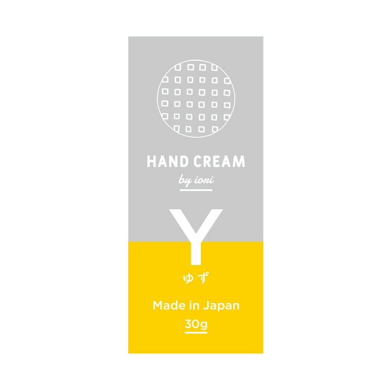 伊織のハンドクリーム ゆず　デザイン
