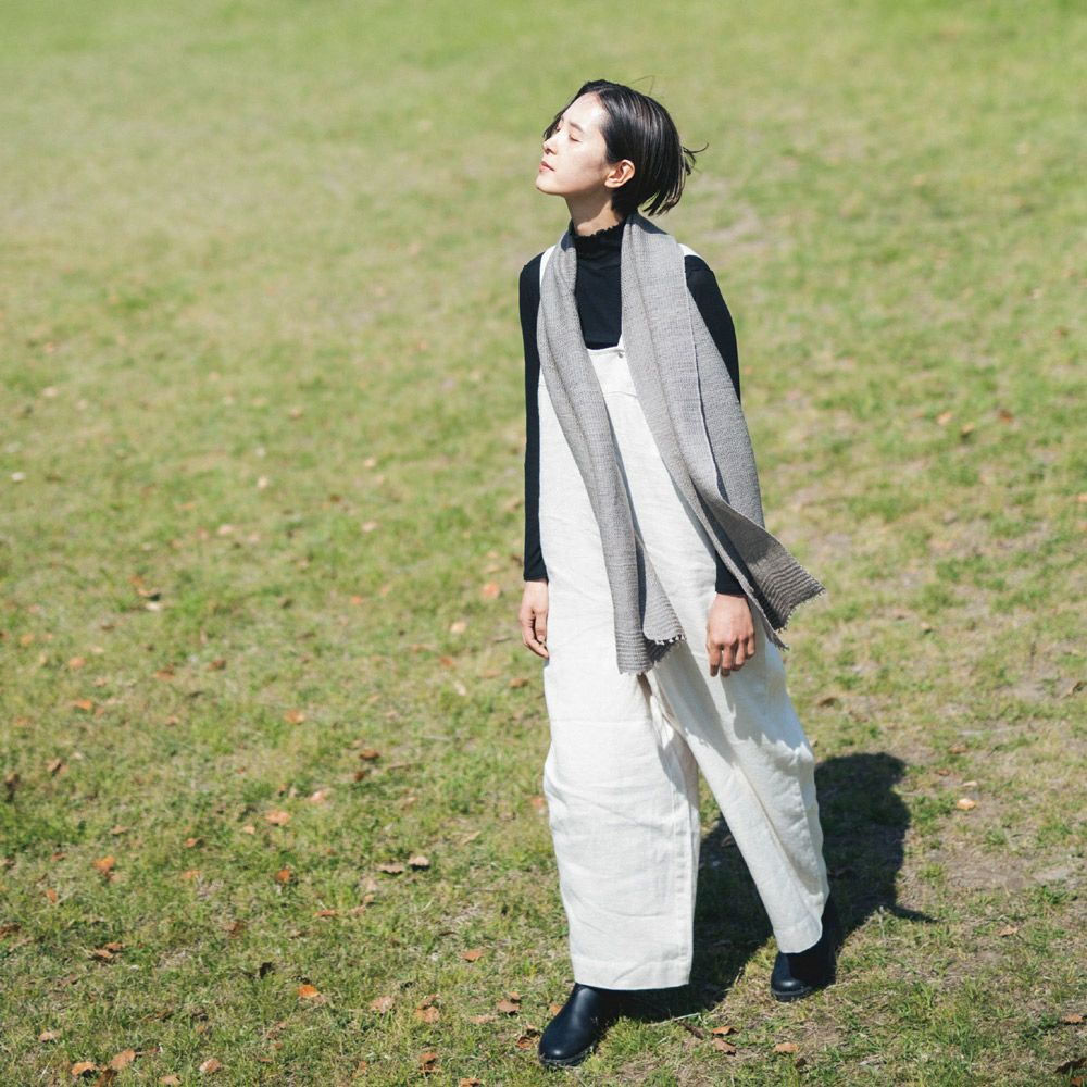 MOJIRI ウールマフラー』ライトグレー | 今治タオル取り扱い専門店