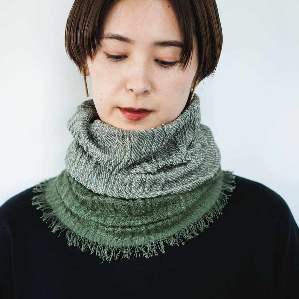 8WAY コットンキャップ』 オリーブ×モスグレー | 今治タオル取り扱い