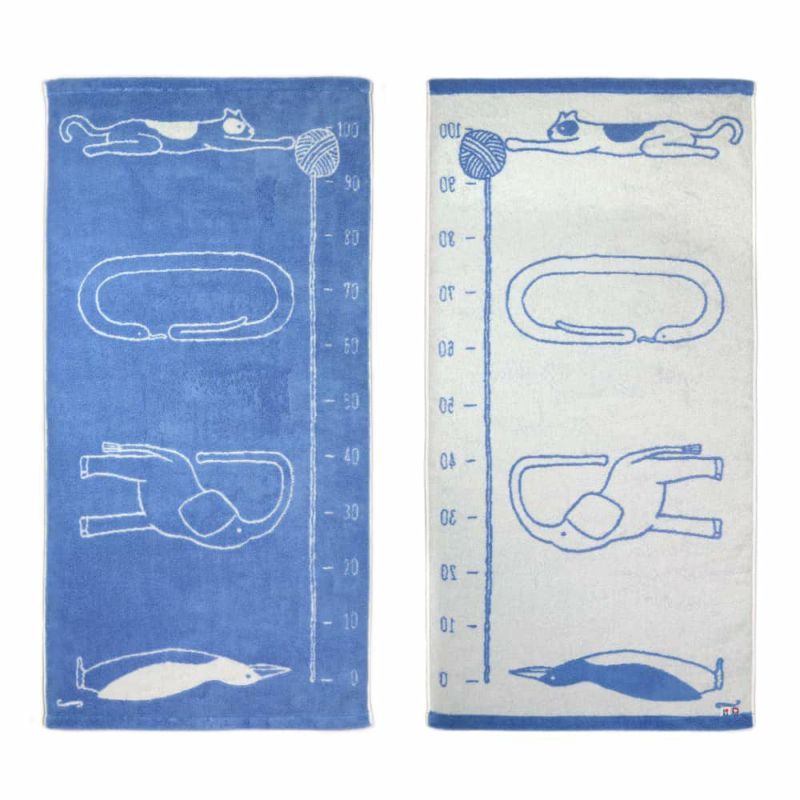 SUKU-SUKU iori オーガニック』 身長計バスタオル | 今治タオル