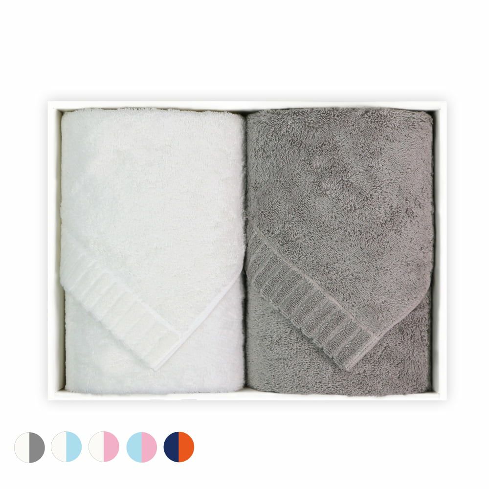 NEW『IORINO／よくすう』バスタオル2枚組ギフトセット【LL箱】 | 今治