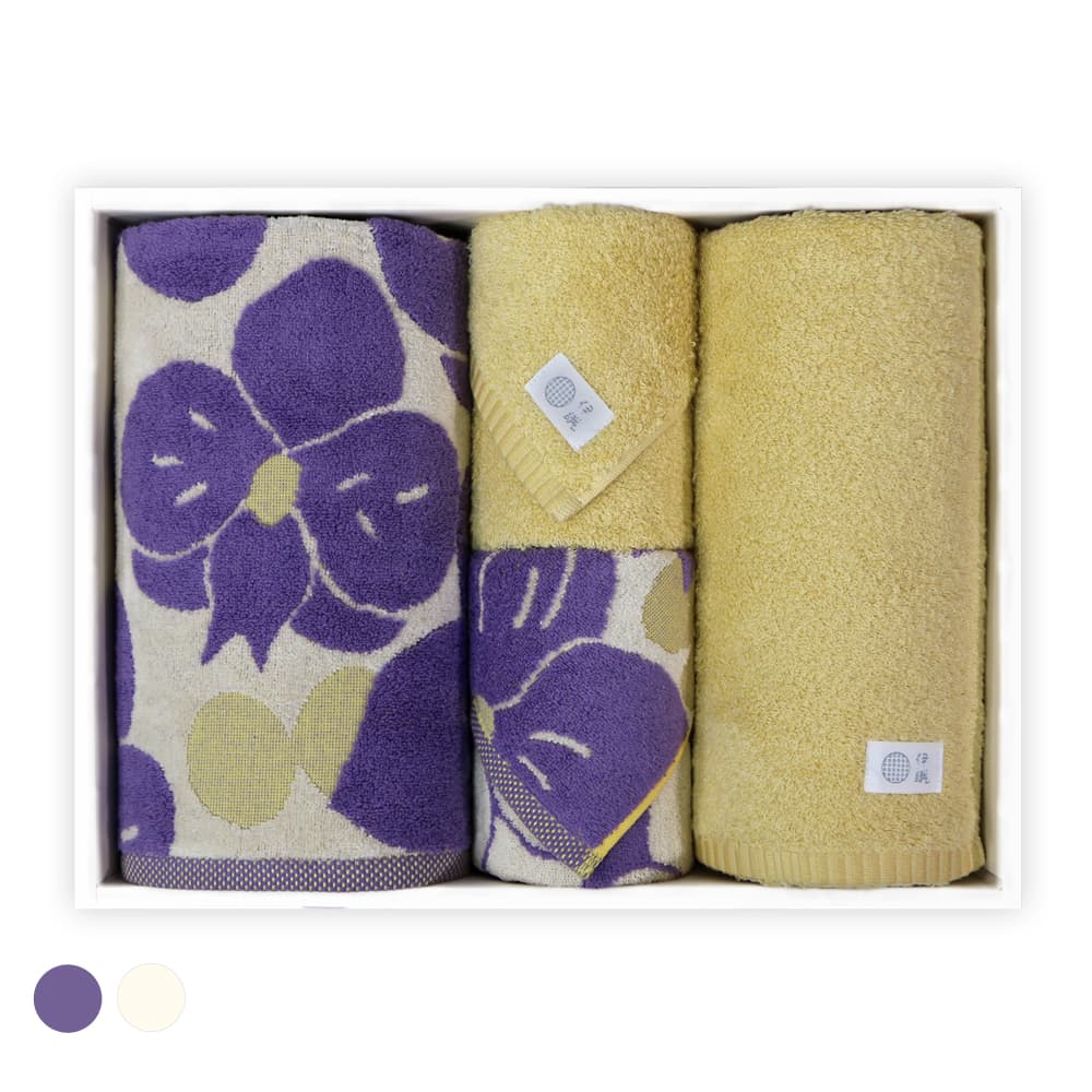 ran-ラン』『IORINO／やわらか』(マリーゴールド）バスタオル