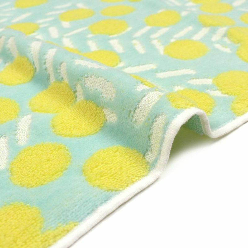 オリジナルmimosa刺繍入り『IORINO／やさしさ』スリムバスタオル（BL
